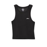 Slazenger KAIDENA IN Kadın Slim Fıt Kolsuz Siyah Tişört
