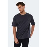 Slazenger KAISER IN Oversize Erkek Oversıze Antrasit Tişört