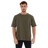 Slazenger KAISER IN Oversize Erkek Oversıze Haki Tişört