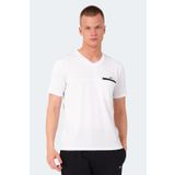 Slazenger Kallias Beyaz Erkek T-shirt