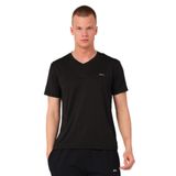 Slazenger KALLIAS Erkek Cepli V Yakan Siyah Tişört