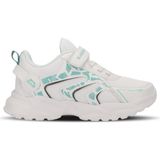 Slazenger KANNER I Kız Çocuk Cırt Cırtlı Beyaz / Yeşil Günlük Spor Ayakkabısı - Beyaz - Yeşil