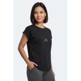 Slazenger Kapa Kadın Ekru Tişört - XL - Siyah