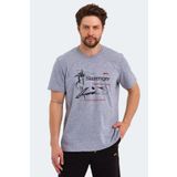 Slazenger Karnen Gri Erkek T-shirt