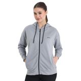 Slazenger KATHLEENA IN Kadın Oversıze Gri Sweatshırt