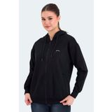 Slazenger KATHLEENA IN Kadın Siyah Sweatshirt