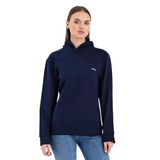 Slazenger KATHY IN Kadın Kapüşonlu Lacivert Sweatshırt