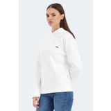 Slazenger KATHY IN Kadın Sweatshirt Beyaz