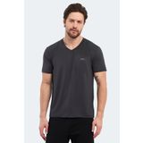 Slazenger Katriina Koyu Gri Erkek T-shirt
