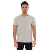 Slazenger KAURI IN Erkek Taş Gri Tişört