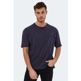 Slazenger KAURI IN Oversize Erkek Antrasit Tişört