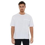Slazenger KAURI IN Oversize Erkek Beyaz Tişört