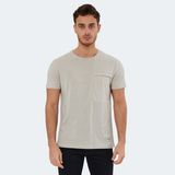 Slazenger Kaurı Taş Gri Erkek T-shirt