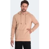 Slazenger Keans In Erkek Sweatshirt Açık Kahve