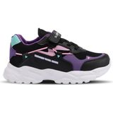 Slazenger Kekoa In Siyah Mor Sneaker Kız Çocuk Ayakkabı