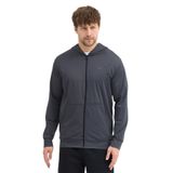 Slazenger KELENOR Erkek Kapüşonlu Cepli Koyu Gri Sweatshırt