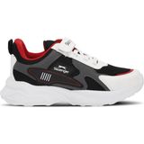 Slazenger KEMBA Erkek Çocuk Cırt Cırtlı Beyaz / Siyah Günlük Spor Ayakkabısı - Beyaz - Siyah