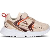 Slazenger Kendall Unisex Çocuk Cırt Cırtlı Bej / Kahve Günlük Spor Ayakkabısı - Bej - Kahve