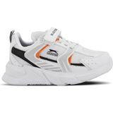 Slazenger KENDALL Unisex Çocuk Cırt Cırtlı Beyaz / Turuncu Günlük Spor Ayakkabısı - 001-Beyaz