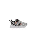 Slazenger KENDALL Unisex Çocuk Cırt Cırtlı Gri/Siyah Günlük Spor Ayakkabısı