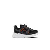 Slazenger KENDALL Unisex Çocuk Cırt Cırtlı Siyah/Koyu Gri Günlük Spor Ayakkabısı
