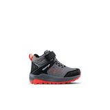 Slazenger KENTON I Unisex Çocuk Cırt Cırtlı Koyu Gri Bot
