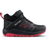 Slazenger KENTON I Unisex Çocuk Cırt Cırtlı Siyah / Kırmızı Bot - Siyah - Kırmızı