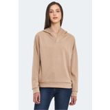 Slazenger Kenzie I Bej Kadın Sweatshirt