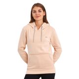 Slazenger KESHIAN IN Kadın Kapüşonlu Cepli Bej Sweatshırt