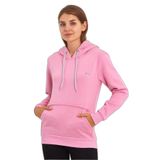 Slazenger KESHIAN IN Kadın Kapüşonlu Cepli Fuşya Sweatshırt