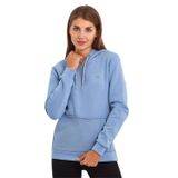 Slazenger KESHIAN IN Kadın Kapüşonlu Cepli Mavi Sweatshırt