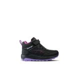 Slazenger KETI I Unisex Çocuk Cırt Cırtlı Siyah / Mor Bot