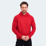 Slazenger KICKER IN Erkek Kapüşonlu Kırmızı Sweatshırt - XL
