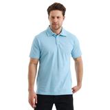 Slazenger KLASSE IN Erkek Polo Yaka Koyu Mavi Tişört