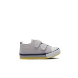 Slazenger KOALA Çocuk Cırt Cırtlı Koyu Gri Günlük Spor Ayakkabısı, 22, SA14LP091, Koyu Gri, Unisex Çocuk