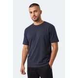 Slazenger Kodex Erkek Oversıze Lacivert Tişört - M