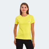 Slazenger KORNELI I Kadın Slim Fit Sarı Tişört - XL