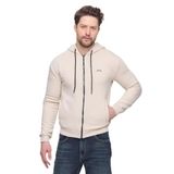 Slazenger KOZZAX Erkek Kapüşonlu Sweatshirt, Kahverengi, M Beden