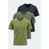 Slazenger KRAKKER 3 lü Set Erkek Tişört