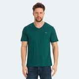 Slazenger KRAKKER Erkek V Yaka Yeşil Tişört - M