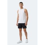 Slazenger Kulap Erkek Kolsuz Beyaz Tişört Beyaz