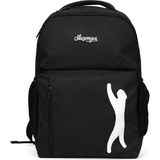 Slazenger Lisanslı Logolu Sırt Çantası - Siyah 3 Bölmeli Sırt Çantası