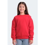 Slazenger LOGAN Kız Çocuk Sweatshirt Kırmızı