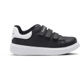 Slazenger LOVE I Unisex Çocuk Cırt Cırtlı Siyah / Beyaz Günlük Spor Ayakkabısı - Siyah - Beyaz
