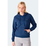 Slazenger MISTY I Kadın Kapüşonlu Lacivert Sweatshırt - XL