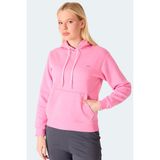 Slazenger MISTY I Kadın Kapüşonlu Pembe Sweatshırt - XL
