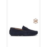 Slazenger MONTANA I Erkek Deri Lacivert Süet Comfort