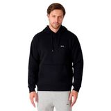 Slazenger MOONLIGHT I Erkek Kapüşonlu Siyah Sweatshırt