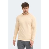 Slazenger NADAV Erkek Bej Sweatshırt - 2XL