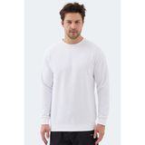Slazenger NADAV Erkek Beyaz Sweatshırt - XL